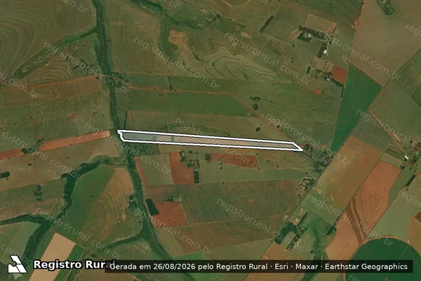 Imagem de satélite de SÍTIO SÃO MIGUEL - Parcela 1 em Santo Anastácio - SP