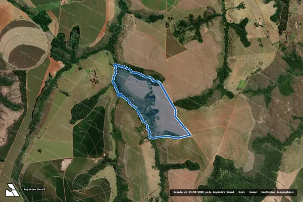Imagem de satélite de FAZENDA BOA VISTA - Gleba GLEBA-A em Ibiá - MG