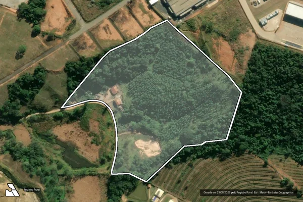 Imagem de satélite de Sítio São João - Parte 1 em São João da Boa Vista - SP