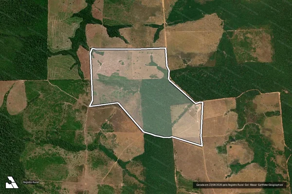 Imagem de satélite de FAZENDA SANTA ROSA ? III - PARTE 02 em Juara - MT