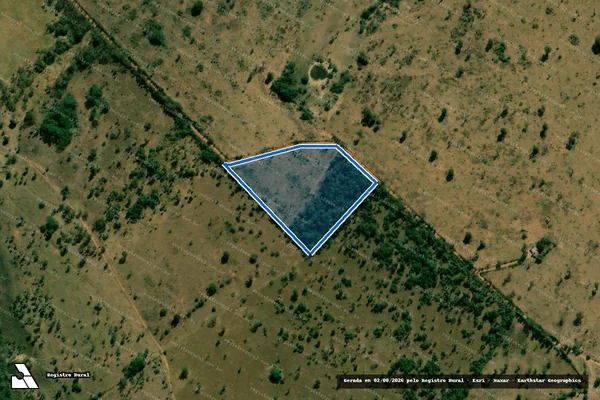 Imagem de satélite de SITIO DO PICA-PAU AMARELO - Parte 03 em Miranda - MS