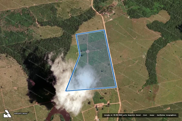 Imagem de satélite de FAZENDA CARIRI - GLEBA A em Nova Bandeirantes - MT