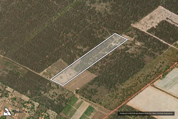 Imagem de satélite de PROJETO DE ASSENTAMENTO MAÍSA ? LOTE 143 - Parte 1 em Mossoró - RN