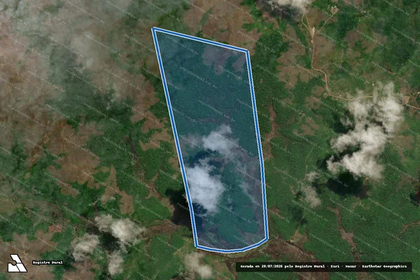 Imagem de satélite de FAZENDA SÃO JOSÉ -LOTE Nº179 - Parcela 1 em Macapá - AP