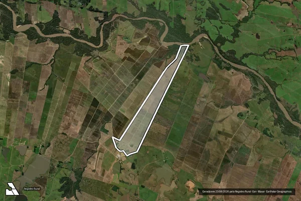 Imagem de satélite de GRANJA PIVETA - Parte 1 em Formigueiro - RS