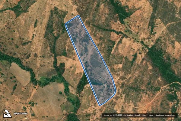 Imagem de satélite de FAZENDA CURIMATAÍ - Parte 2 em Buenópolis - MG