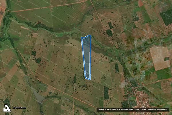 Imagem de satélite de FAZENDA NOVO HORIZONTE - 001 em Carneirinho - MG