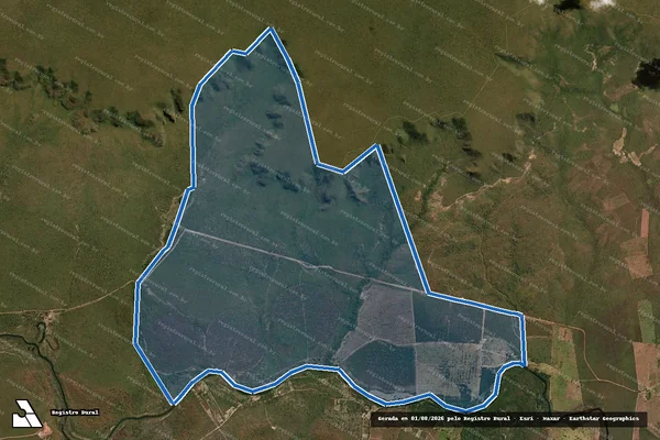 Imagem de satélite de FAZENDA PARAISO - 001 em Formosa do Rio Preto - BA