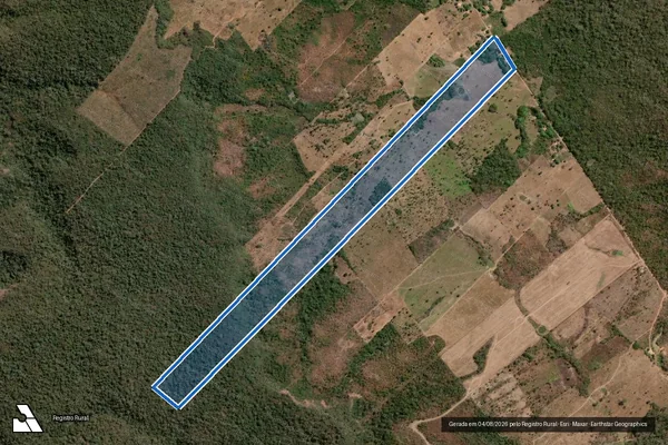 Imagem de satélite de FAZENDA BOA VISTA - LOTE 35 em Grajaú - MA