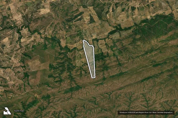 Imagem de satélite de FAZENDA REUNIDAS - PARTE 02 em Nova Xavantina - MT