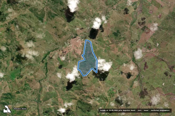 Imagem de satélite de Fazenda Itatiaia - Parte 2 em Maiquinique - BA