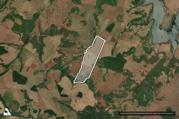 Imagem de satélite de FAZENDA DESCARGA - BELA VISTA E ÁGUA AZUL - 001 em Tupaciguara - MG