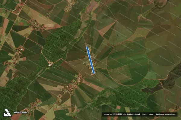 Imagem de satélite de Projeto de Assentamento Itamarati I - ESTRADA VICINAL ? 062 em Ponta Porã - MS