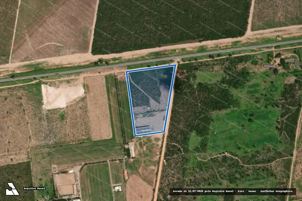 Imagem de satélite de Fazenda JOS - Mat 13678 em Luís Eduardo Magalhães - BA