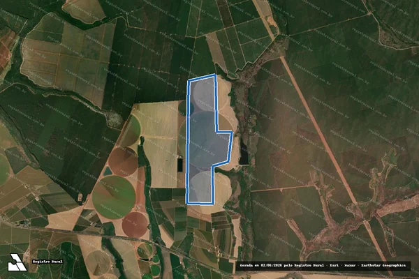 Imagem de satélite de Denevasi Primavera e Indianópolis - Parte 1 em Indianópolis - MG