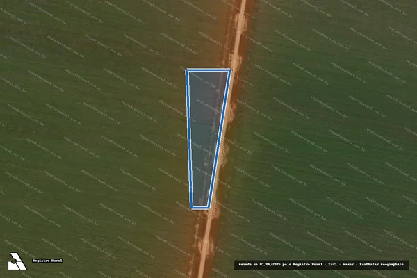 Imagem de satélite de Fazenda Saudades VI - 314 ? A em Campos de Júlio - MT