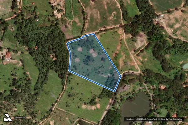 Imagem de satélite de FAZENDA DO ALCATRUZ - GLEBA 6 - Parte 6 em Santa Luzia - MG