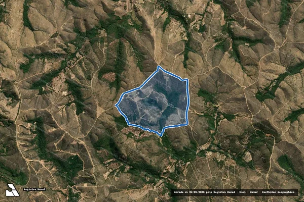 Imagem de satélite de Fazenda Capão do Paiol - Parte 1 em Jaboticatubas - MG