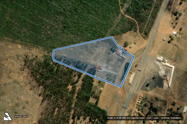 Imagem de satélite de FAZENDA FILADÉLFIA - Gleba B em Divisa Alegre - MG