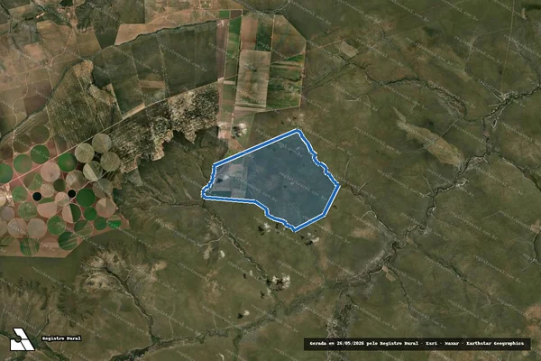 Imagem de satélite de FAZENDA MOMBIN em Coribe - BA