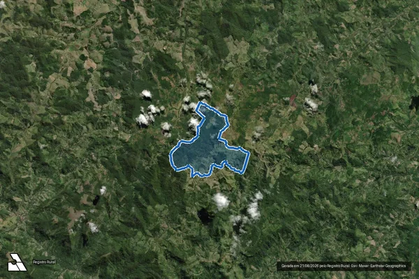 Imagem de satélite de Fazenda Boqueirão II e III - Parcela 1 em Jiquiriçá - BA