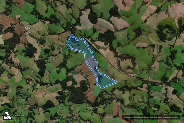 Imagem de satélite de FAZENDA TRÊS CAPÕES em Passo Fundo - RS