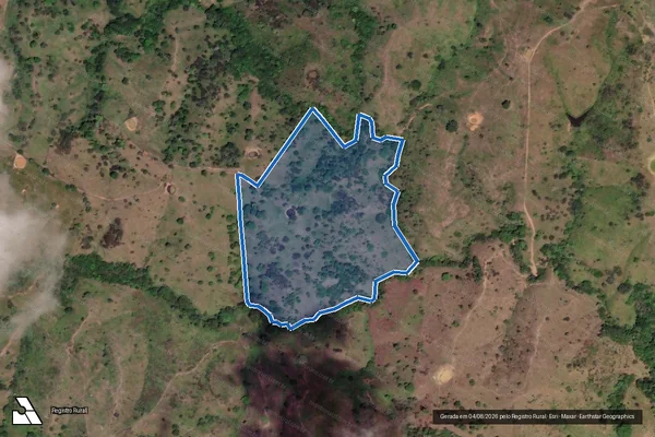 Imagem de satélite de SITIO MUTACA - GLEBA em Malhador - SE