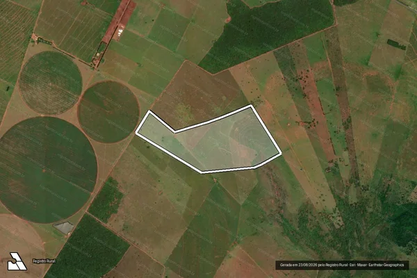 Imagem de satélite de FAZENDA ARAZEDE  / Faz. Arazede – Mat. nº 195 em Presidente Epitácio - SP
