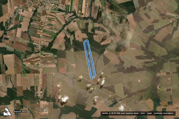 Imagem de satélite de LOTE 57B - LOTE 54 B em Sinop - MT