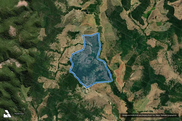 Imagem de satélite de FAZENDA RIO MANSO ? GLEBA 01-E - Parte 1 em Ladainha - MG