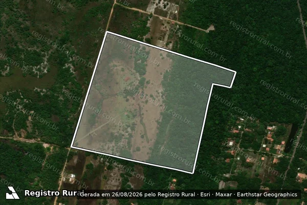 Imagem de satélite de FAZENDA COARACI - PARTE 2 em Ilhéus - BA