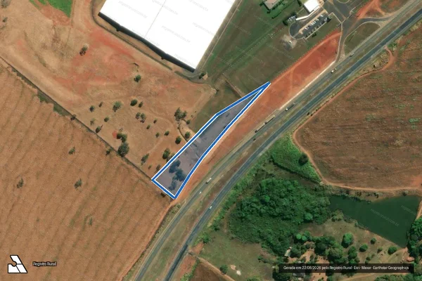 Imagem de satélite de Fazenda Posse dos Monteiros e Riacho - Parte 2 em Catalão - GO