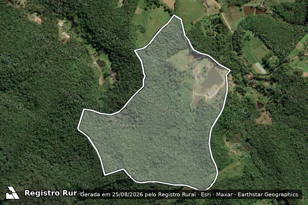 Imagem de satélite de SÍTIO ELIZABETH - Parte 1 em Embu-Guaçu - SP