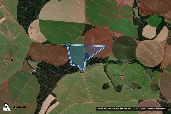 Imagem de satélite de FAZENDA ZACARIAS - Gleba B em Itaí - SP