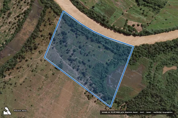 Imagem de satélite de Fazenda São João do Boqueirão - Parte 1 em Riachinho - MG