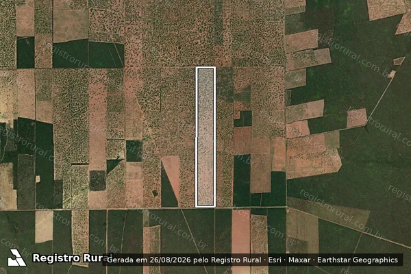 Imagem de satélite de Lote 05 - Vila Rio de Janeiro - Parte 1 em Serra do Mel - RN