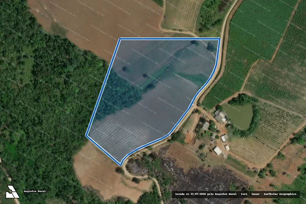 Imagem de satélite de FAZENDA ITALIANA II - Parte 2 em Cerro Azul - PR