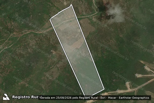 Imagem de satélite de Fazenda  Bico Doce - Parte 1 em São José do Campestre - RN
