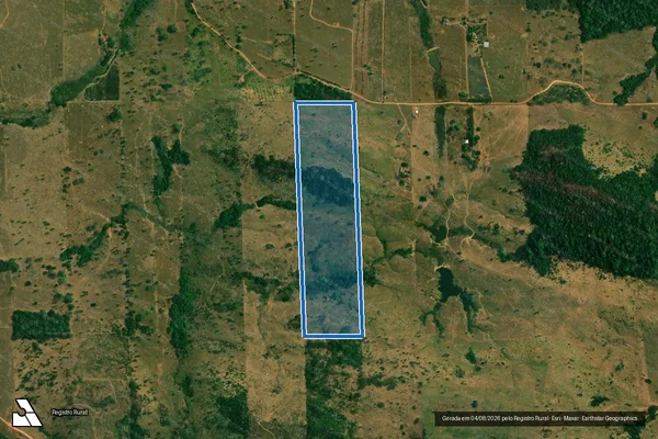 Imagem de satélite de SITIO CASA BELA LOTE 50 GLENA 10 PA RIO ALTO - PARTE 1 em Buritis - RO