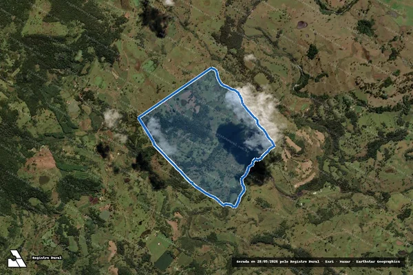 Imagem de satélite de FAZENDA TRINDADE - Gleba A em Urupema - SC