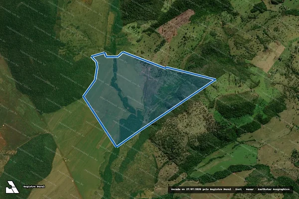 Imagem de satélite de Fazenda Itaverá - Parte 2 - B em Bela Vista - MS