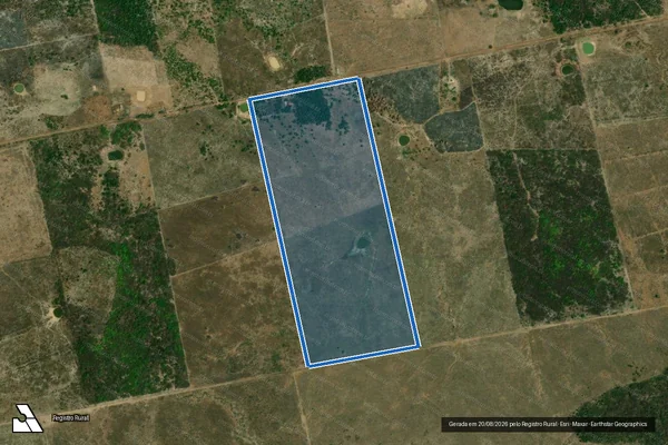 Imagem de satélite de PA SÃO RAIMUNDO II – LOTE VL – LOTE 42 / Parte 1