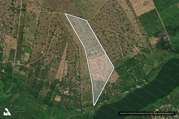 Imagem de satélite de FAZENDA CATOLÉ - Parte 2 em Pureza - RN