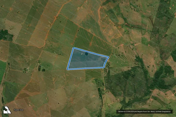 Imagem de satélite de Estância São Pedro - Gleba A em Presidente Venceslau - SP