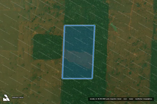 Imagem de satélite de Lote-23 Gleba-69 Rem - Lote-23E Gleba-69 em Alto Paraíso - RO