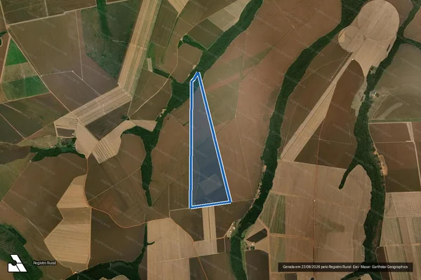 Imagem de satélite de Fazenda Brejinho - Parte 1 em Poxoréu - MT