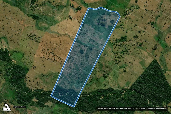 Imagem de satélite de FAZENDA BOM JESUS - PARTE 1 em Rio Maria - PA