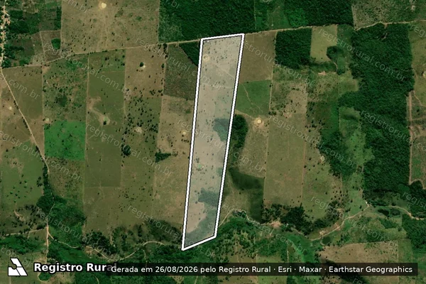 Imagem de satélite de Lote 082 – Fazenda J2 / Fazenda J2