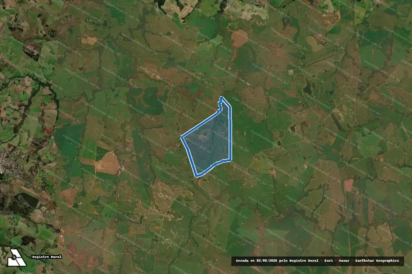 Imagem de satélite de Fazenda São José em Tupanciretã - RS