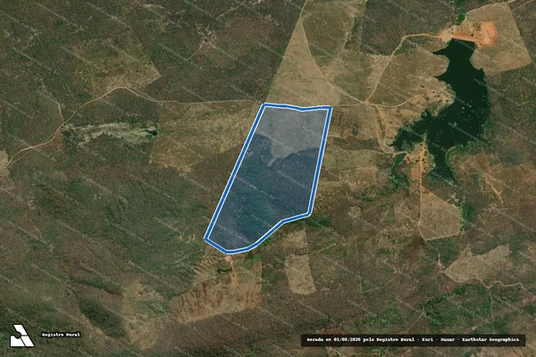 Imagem de satélite de SITIO SAO DOMINGOS ? LOTES 0543, 6230 E 6231 - Parte 3 em Jucás - CE